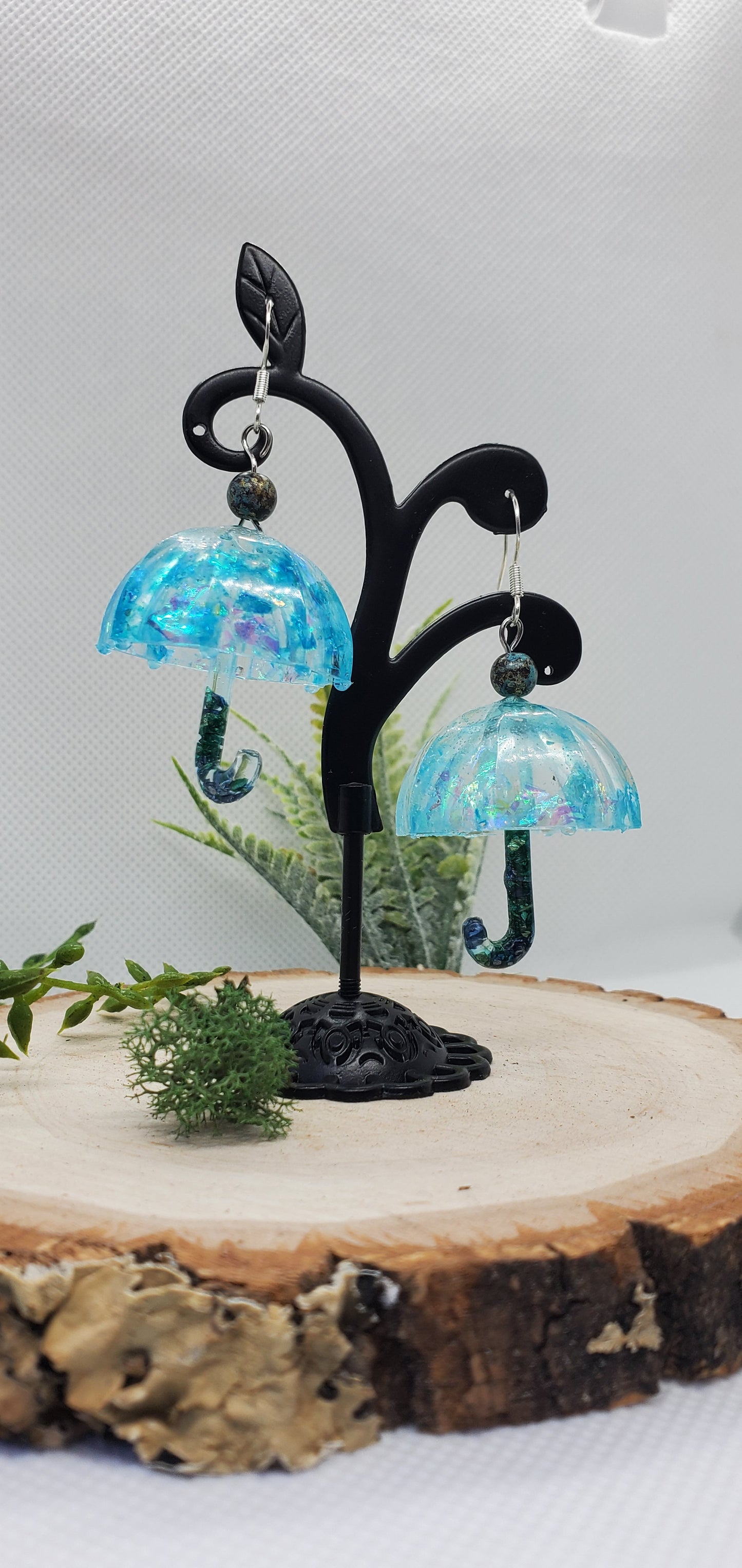 Cute Resin Umbrella Earrings