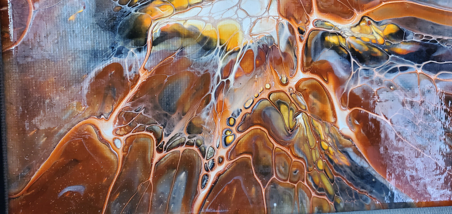 Espresso Shot - A Fluid Art Painting