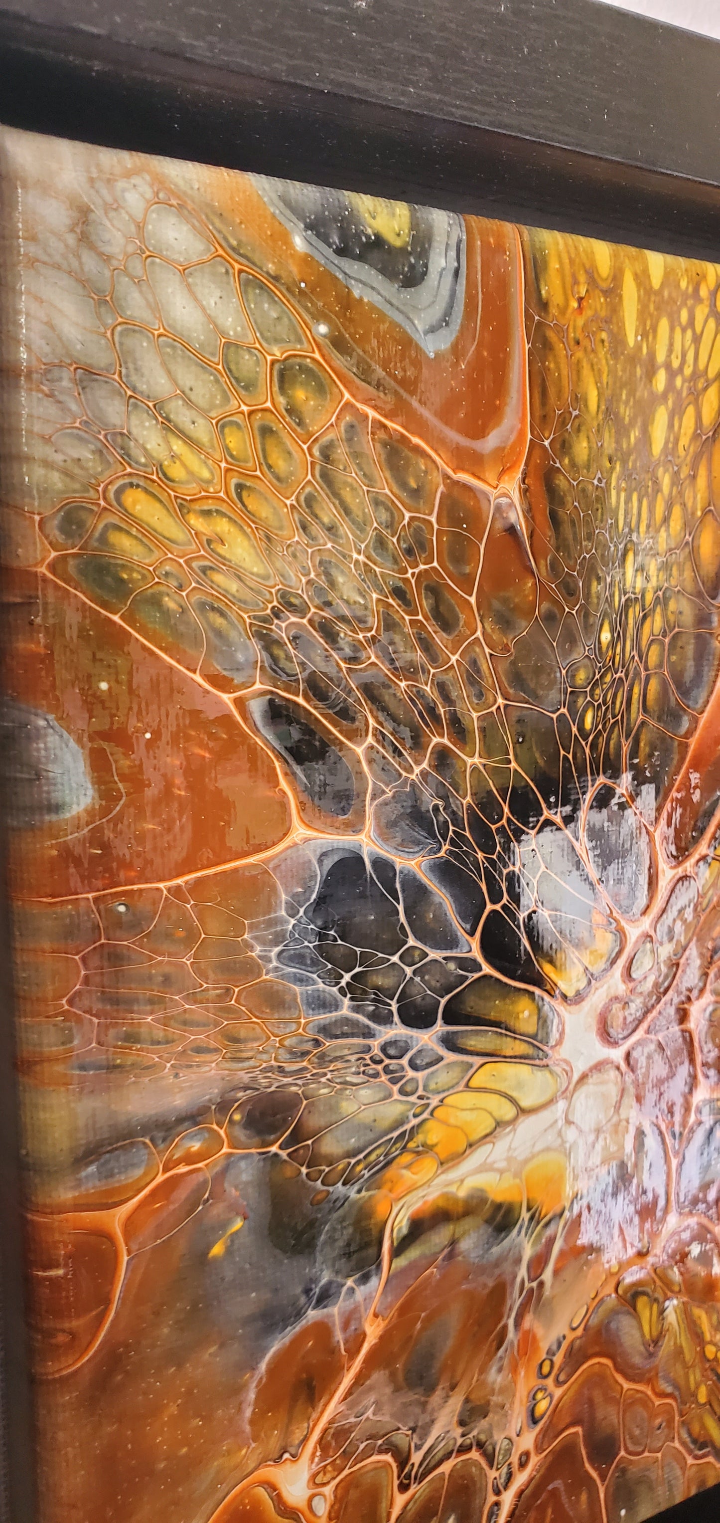 Espresso Shot - A Fluid Art Painting