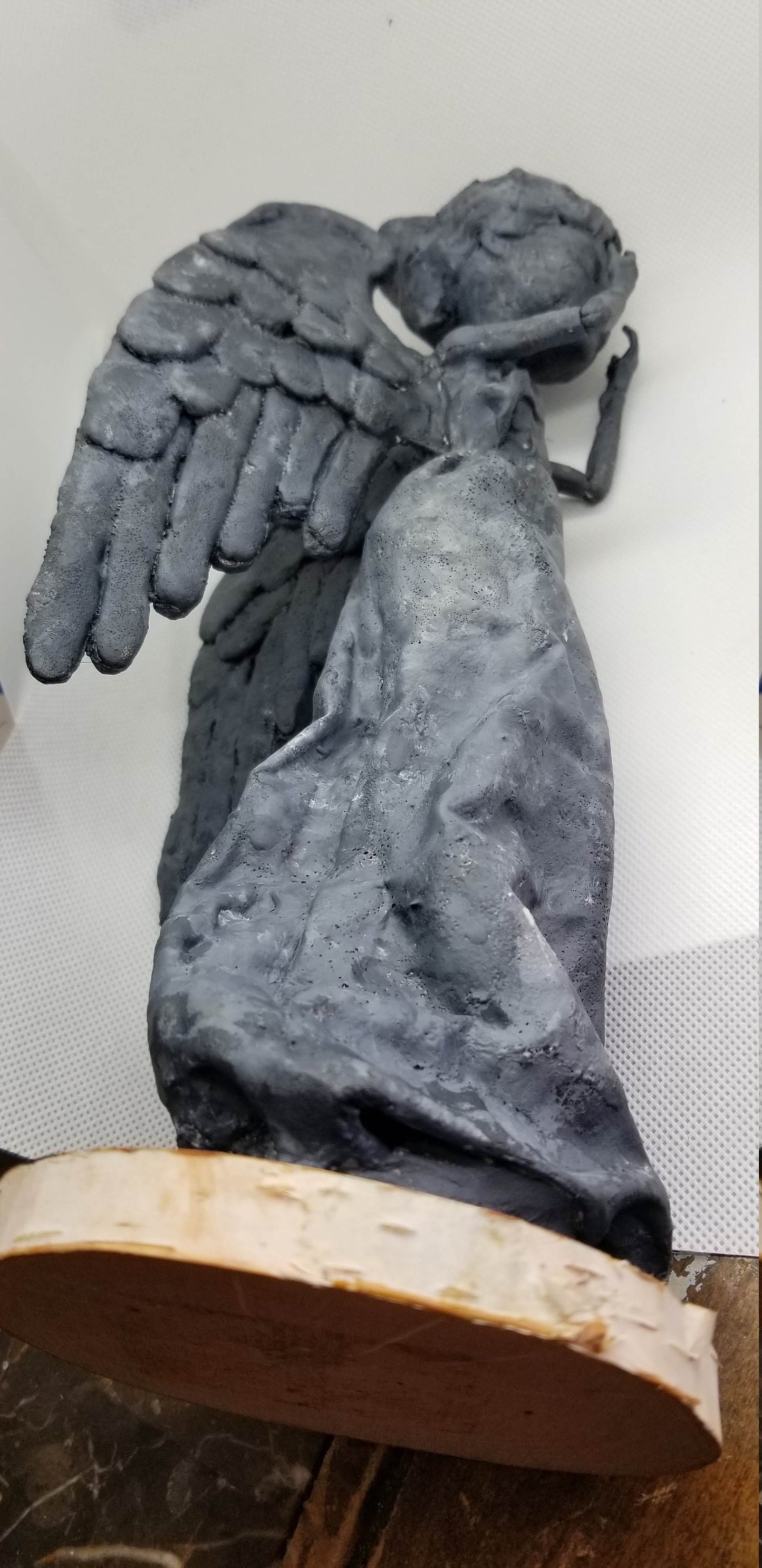 Weeping Angel art doll