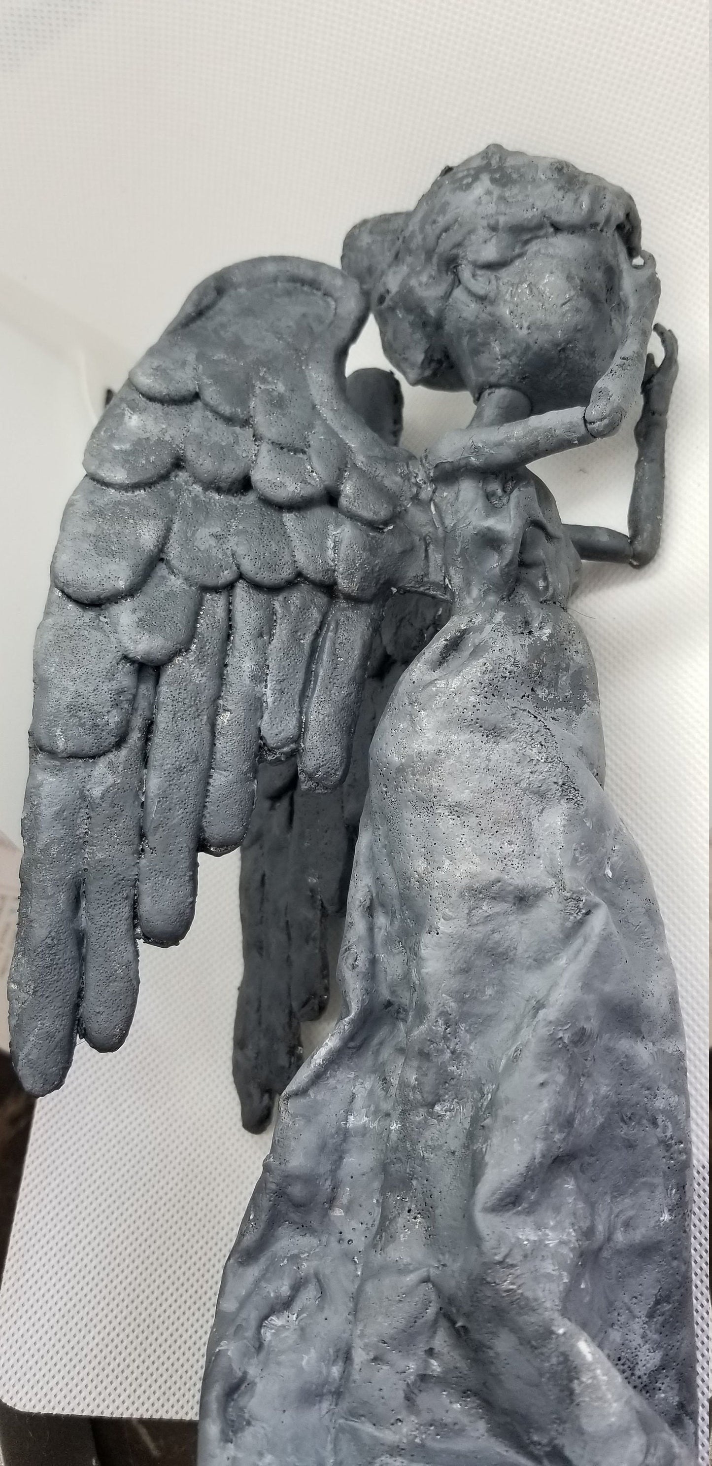 Weeping Angel art doll