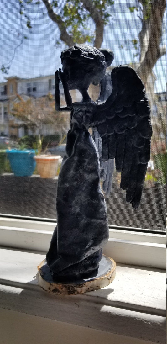 Weeping Angel art doll