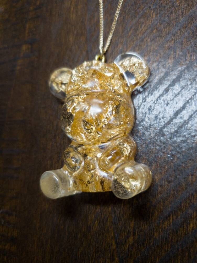 Golden Bear Necklace